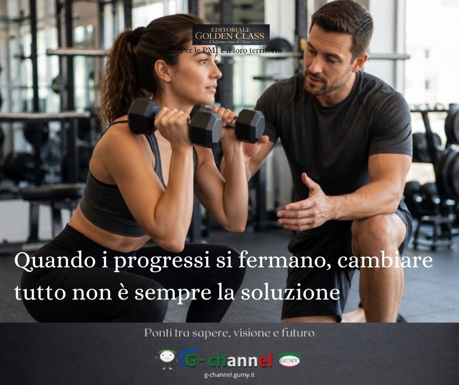 Quando i progressi si fermano, cambiare tutto non è sempre la soluzione
